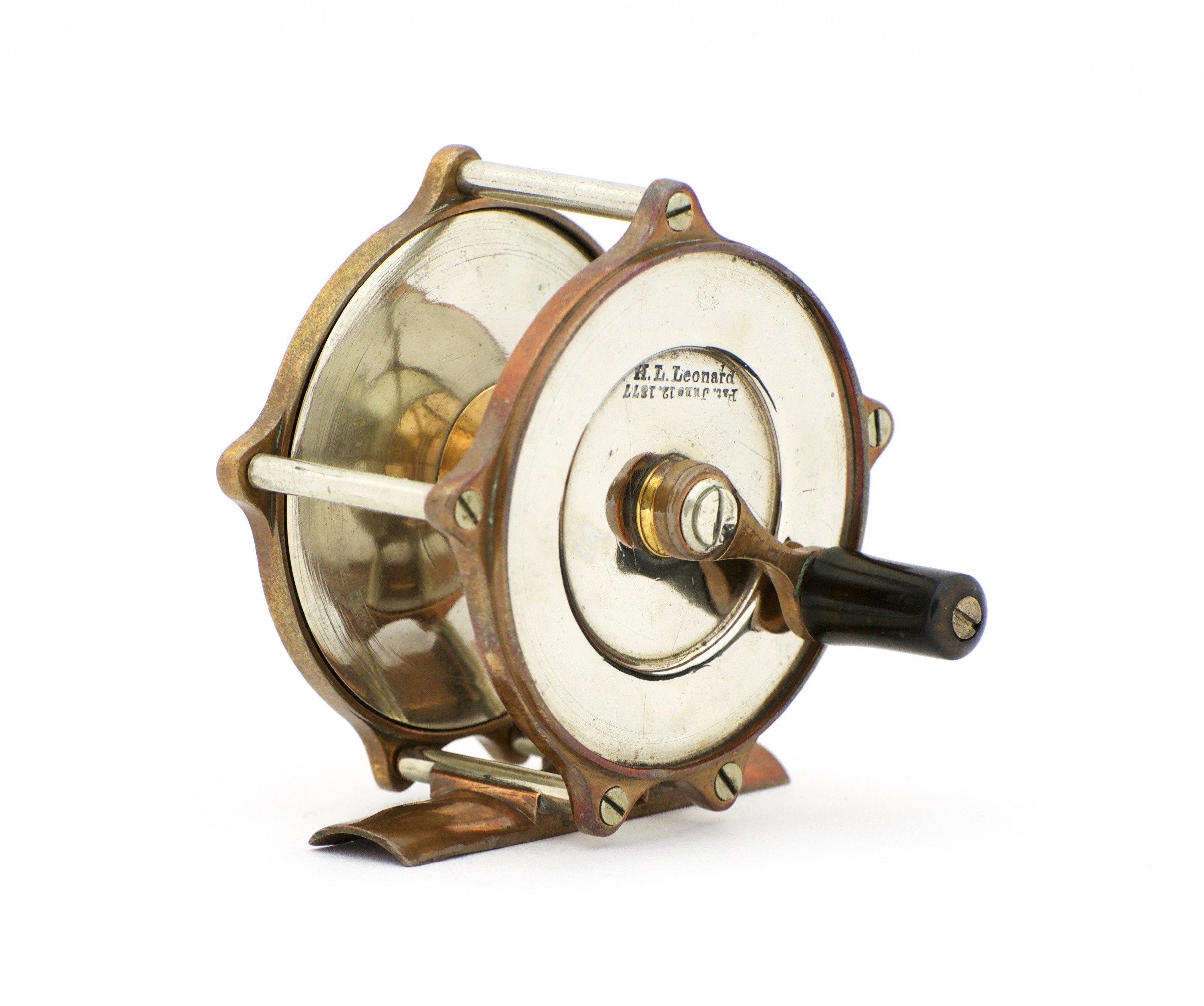 bi metel fly fishing reel Leonard Bimetal Trout The Brookie features Galvans Click Leonard Bimetal Trout Fly Reel