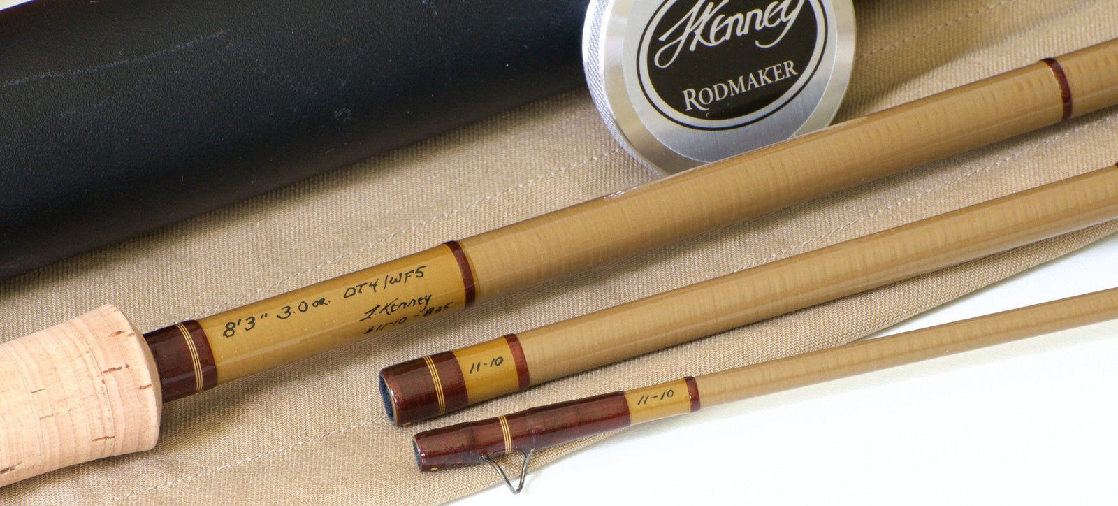 Kenney, Larry - 8'3 4-5wt fiberglass rod