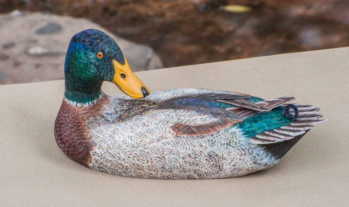Jonas, Joe - Mallard Drake Duck Carving 