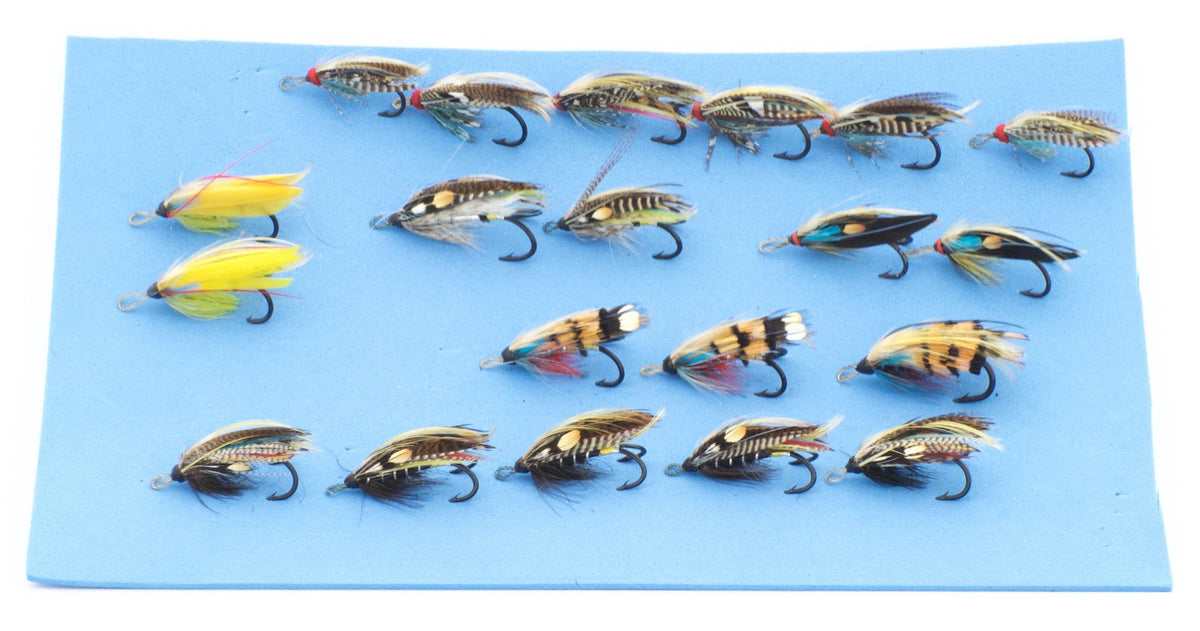 Classic Featherwing Gut-Eyed Salmon Flies (103) 