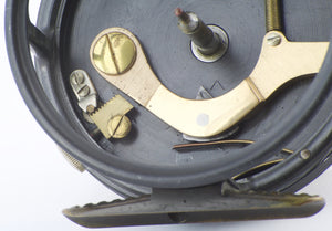 Hardy Silex Major 3 1/2" Reel with Hardy Leather Case 