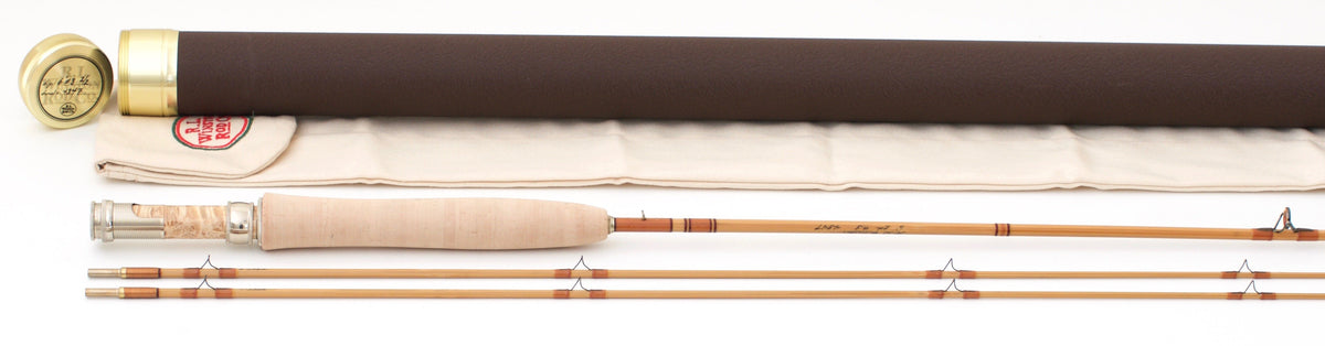 R.L. Winston Bamboo Rod 6' 2/2 #3 - maker signature and rod markings