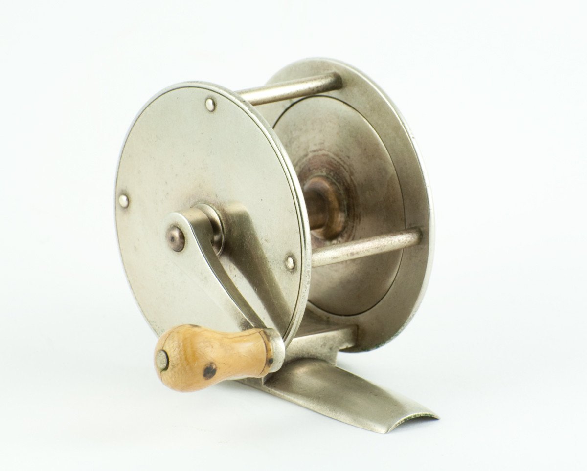 Conroy German Silver 2 1/4" Trout Reel 