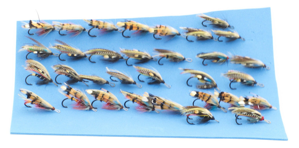 Classic Featherwing Gut-Eyed Salmon Flies (103) 
