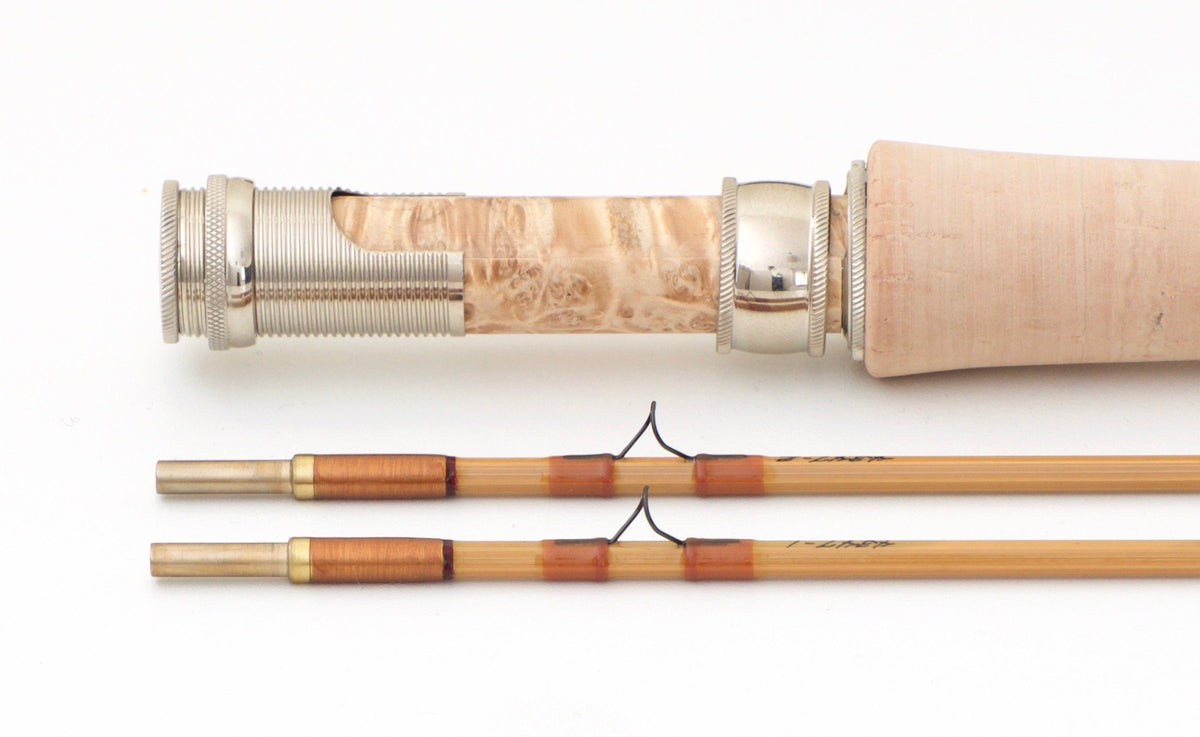 R.L. Winston Bamboo Rod 6' 2/2 #3 - rod sections with wraps