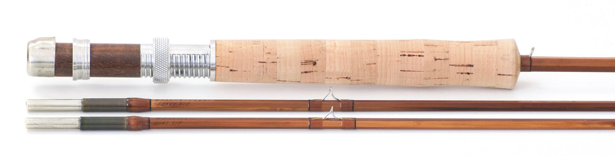 Bob Summers Model 856 Bamboo Rod 8' 2/2 #5/6 - maker signature and rod markings