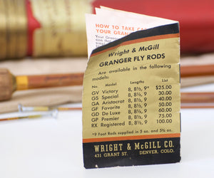 Wright & McGill Granger Deluxe Model 8642 - 8'6 3/2 5wt