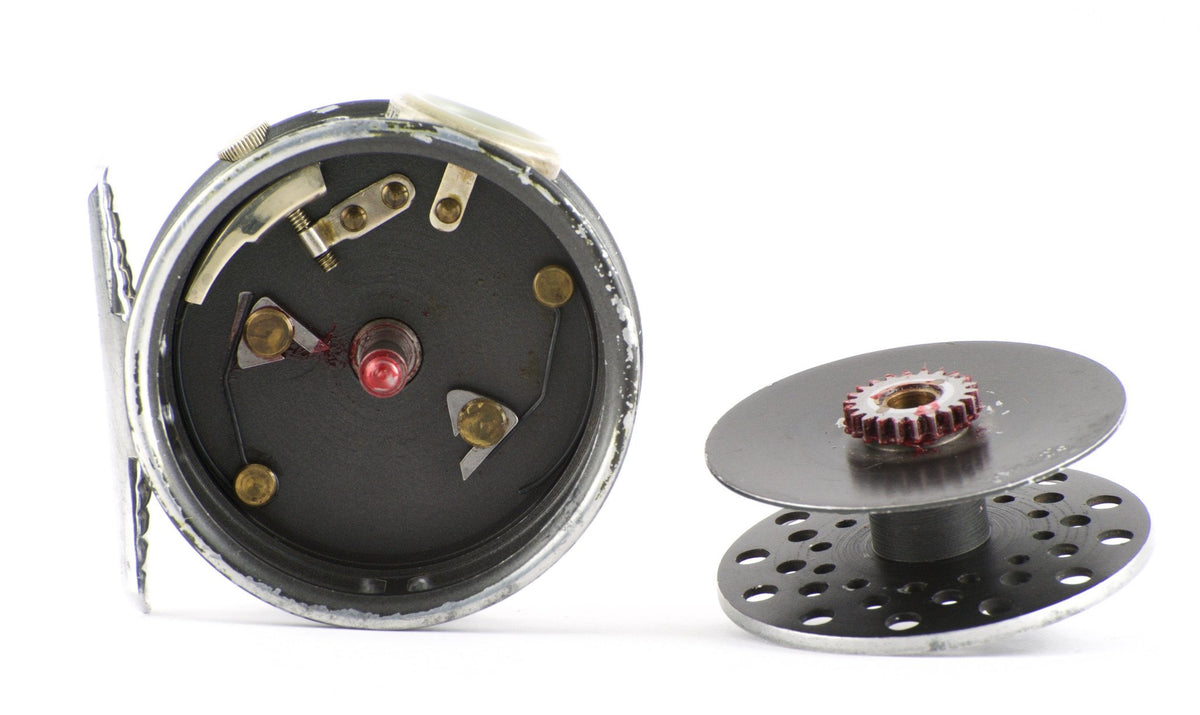 Hardy St. George Jr. Fly Reel with spare spool