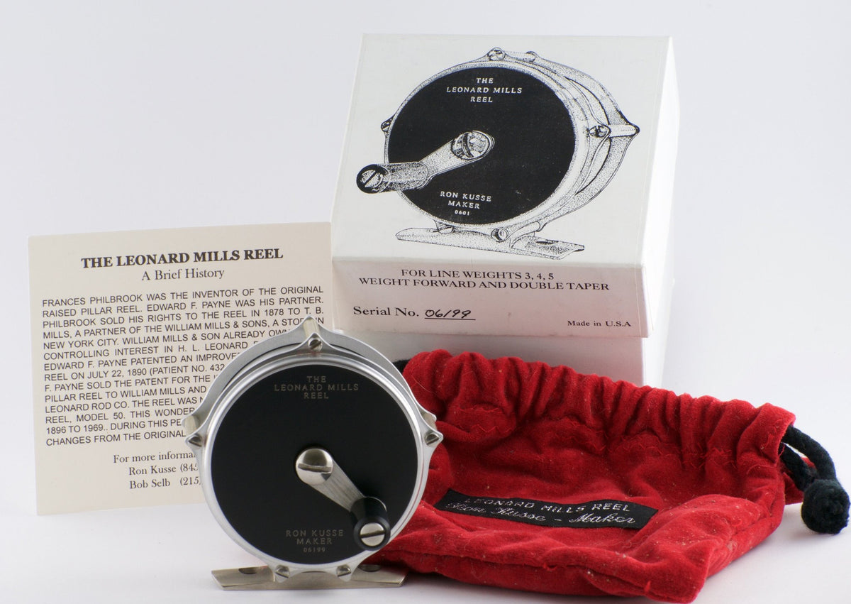 Ron Kusse Leonard Mills Model 50 fly reel