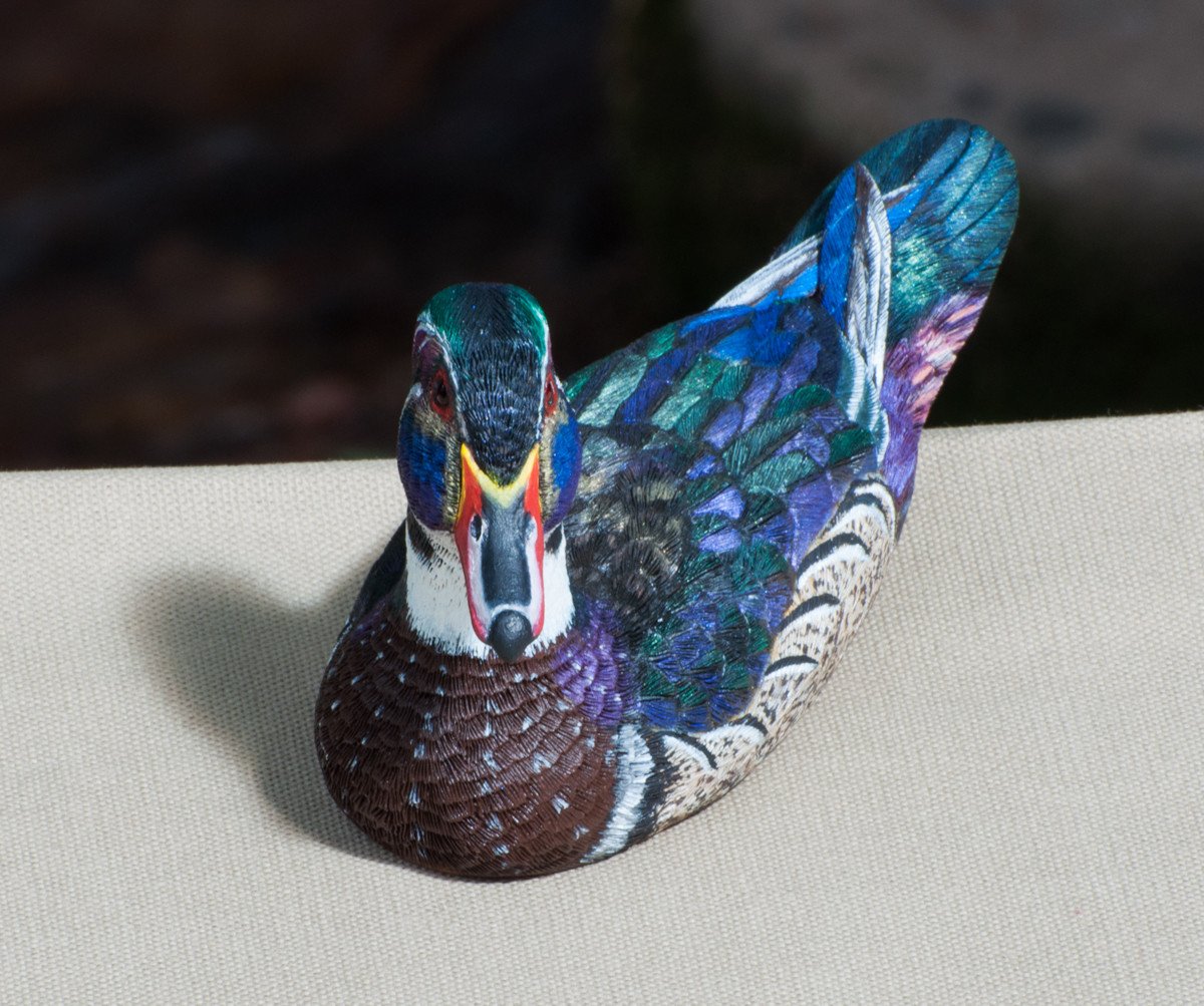Jonas, Joe - Wood Drake Duck Carving
