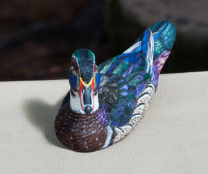 Jonas, Joe - Wood Drake Duck Carving 