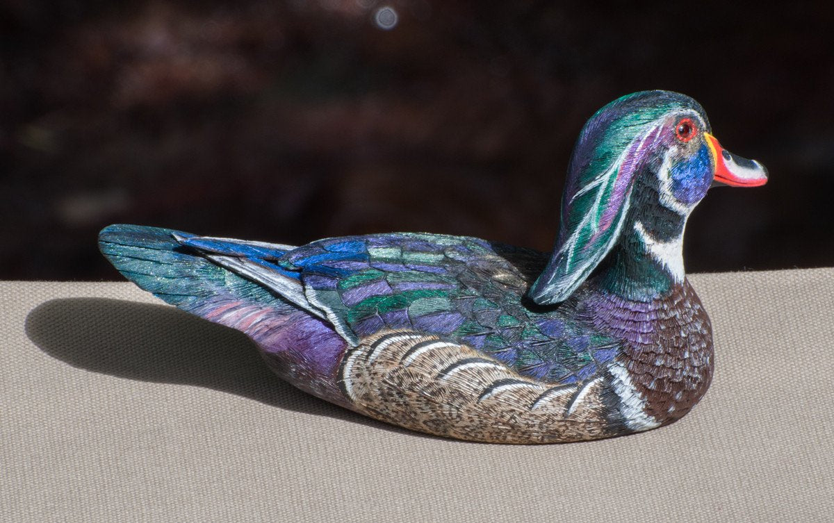 Jonas, Joe - Wood Drake Duck Carving 