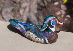 Jonas, Joe - Wood Drake Duck Carving 