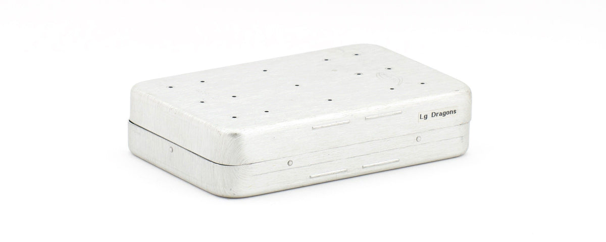 Perrine #98 Fly Box - with vintage dry flies