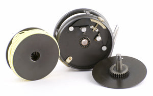 Hardy Perfect 3 1/8" fly reel and spare spool 