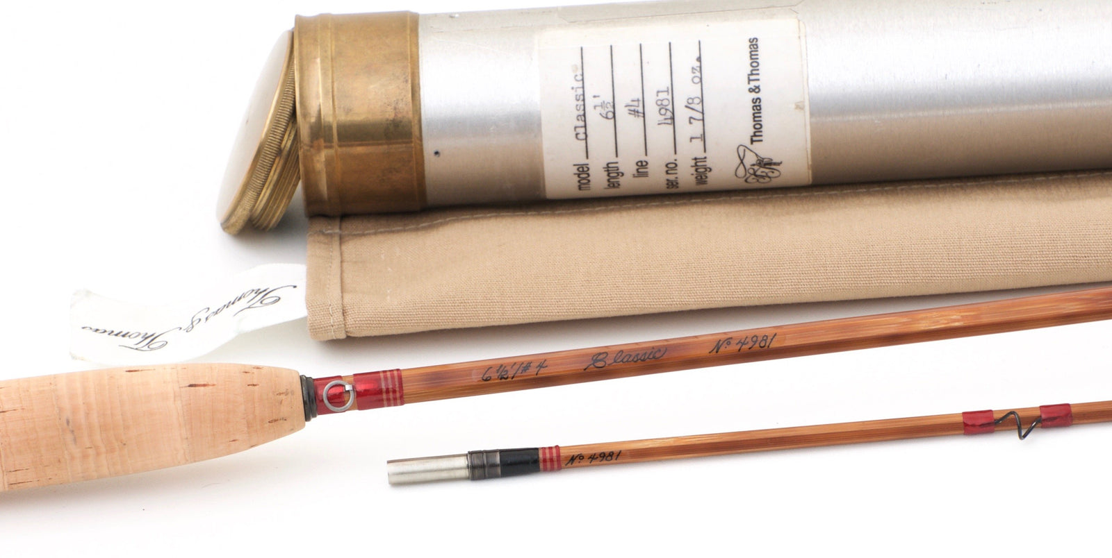 Thomas & Thomas Classic 6'6 4wt Bamboo Rod