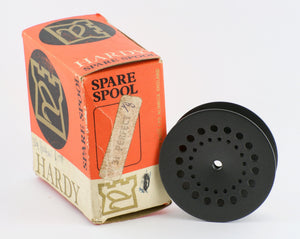 Hardy Perfect 3 1/8" fly reel and spare spool 