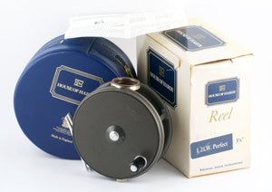 Hardy Perfect 3 5/8" fly reel and spare spool 