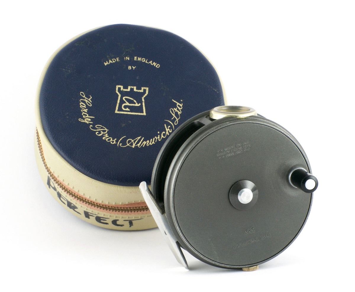 Hardy Perfect 3 5/8" with two spare spools