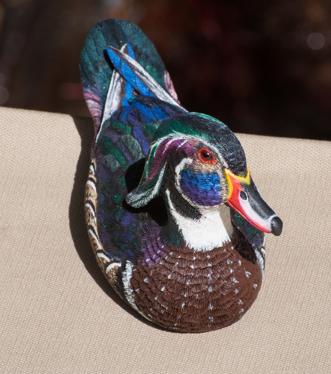 Jonas, Joe - Wood Drake Duck Carving 