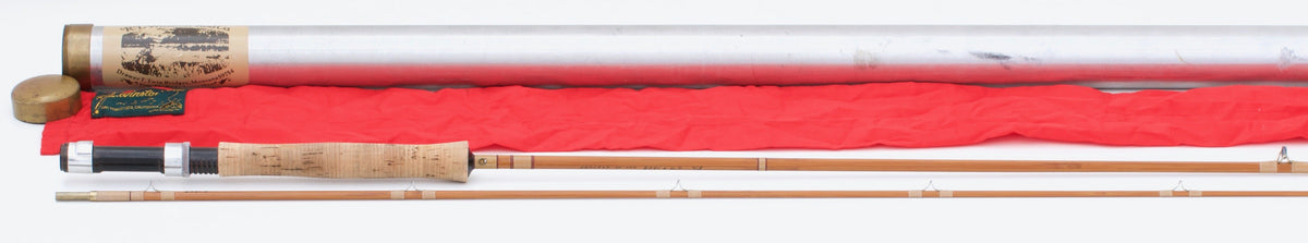 R.L. Winston Bamboo Rod 8'6" 2/1 #5 - maker signature and rod markings
