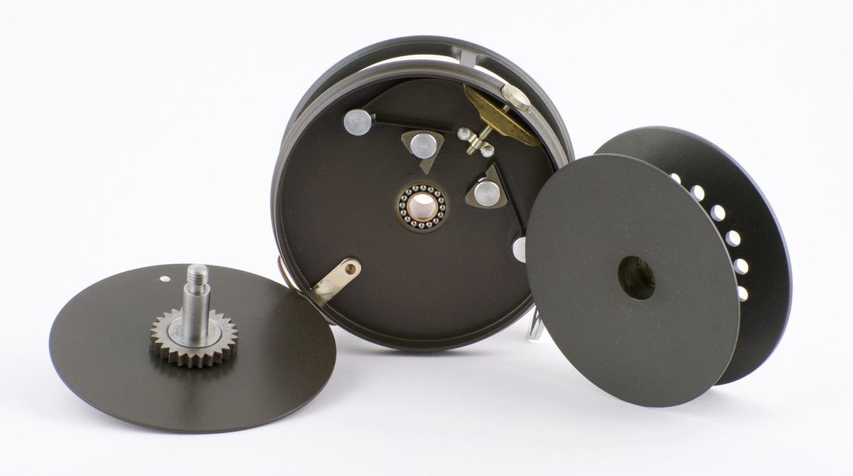 Hardy Perfect 3 5/8" fly reel and spare spool