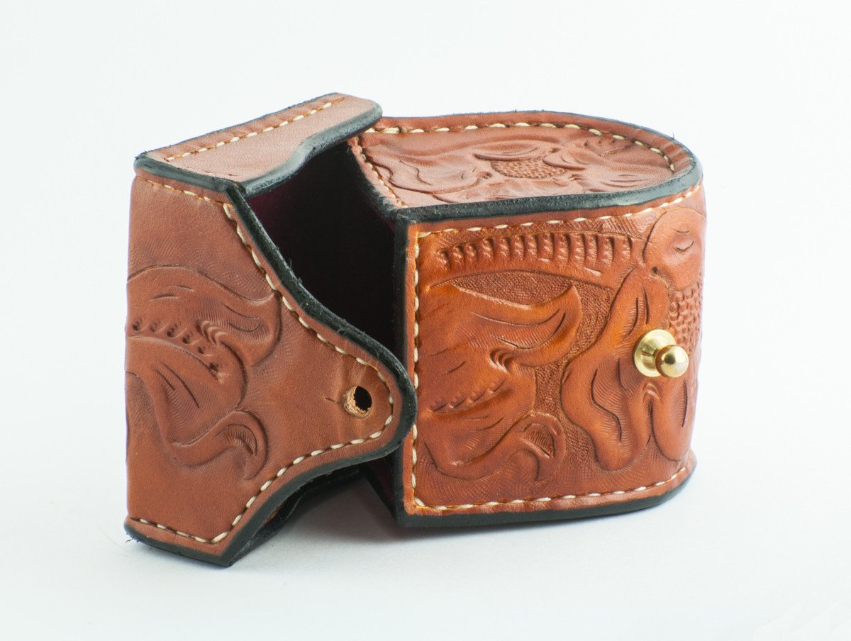 Gereaux Leather Reel Case 