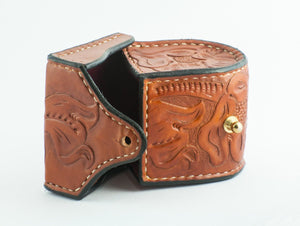 Gereaux Leather Reel Case 