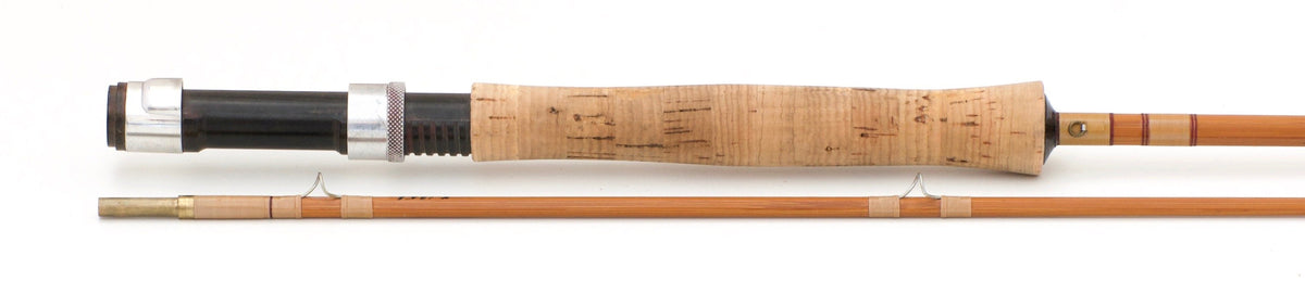 R.L. Winston Bamboo Rod 8'6" 2/1 #5 - maker signature and rod markings