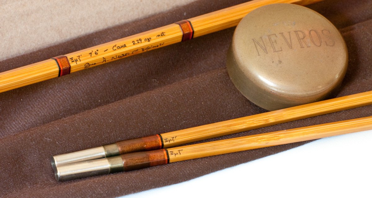 Nevros, Gus - 7'6 2/2 5wt Bamboo Rod 