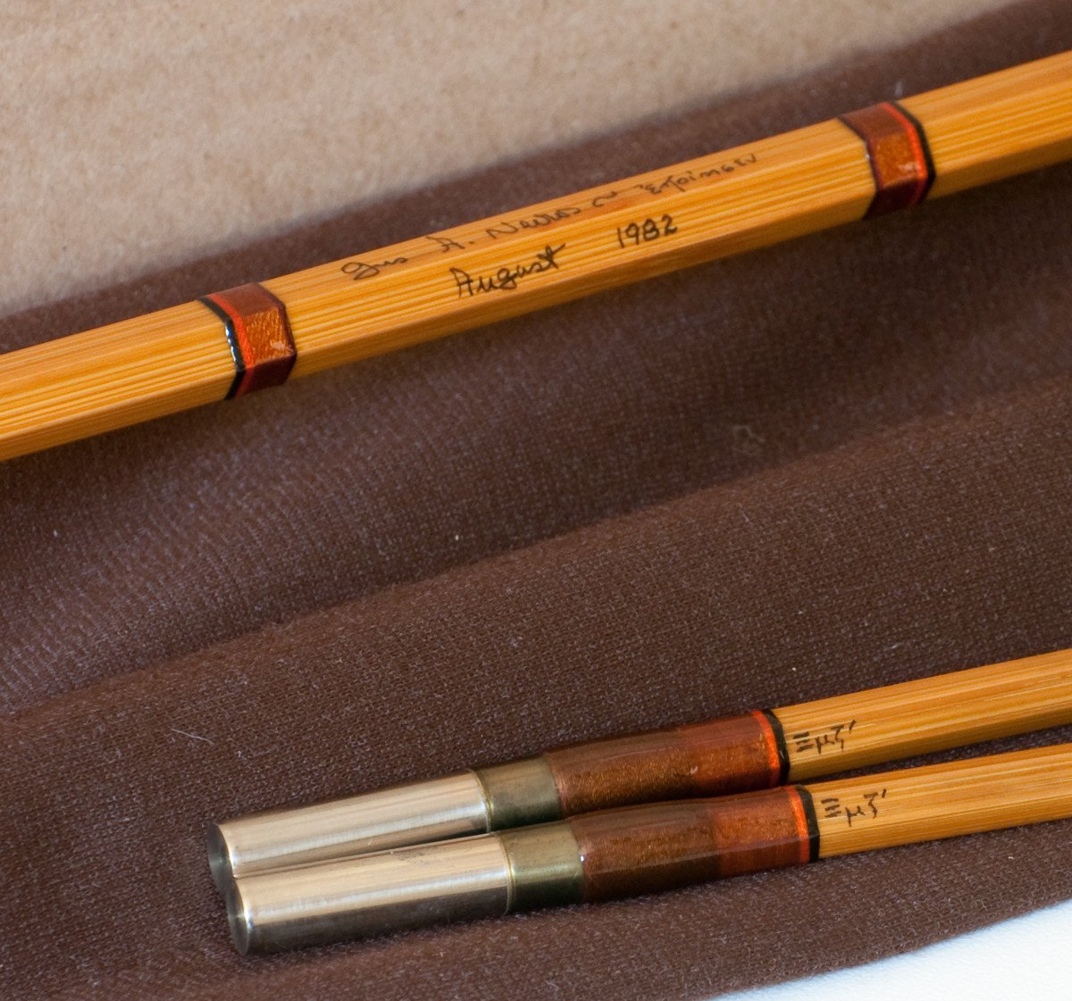 Nevros, Gus - 7'6 2/2 5wt Bamboo Rod 