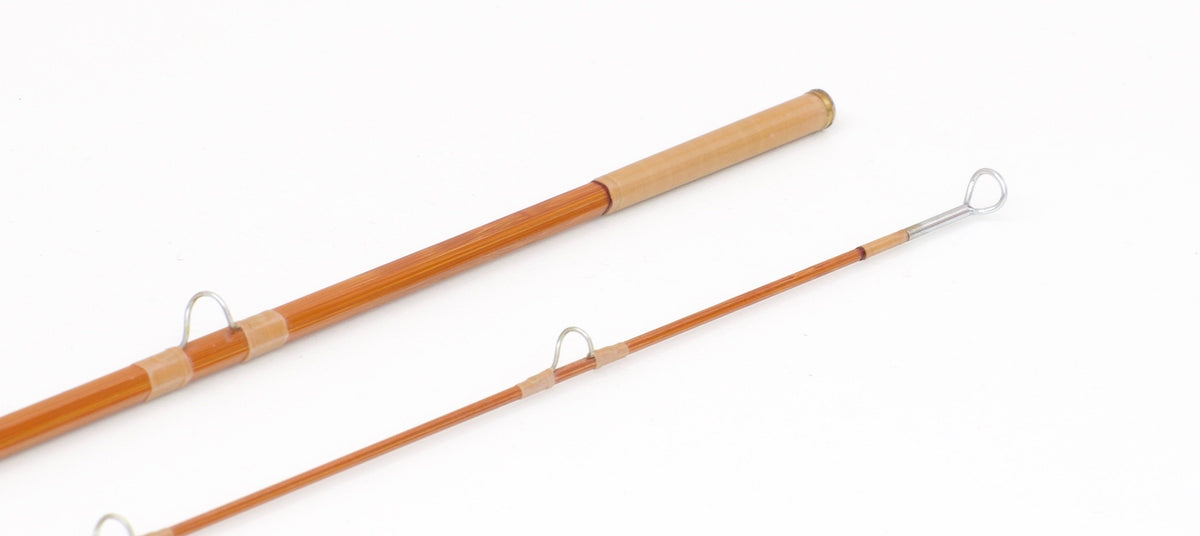 R.L. Winston Bamboo Rod 8'6" 2/1 #5 - rod sections with guides and wraps