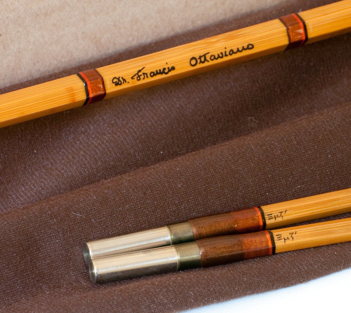 Nevros, Gus - 7'6 2/2 5wt Bamboo Rod 