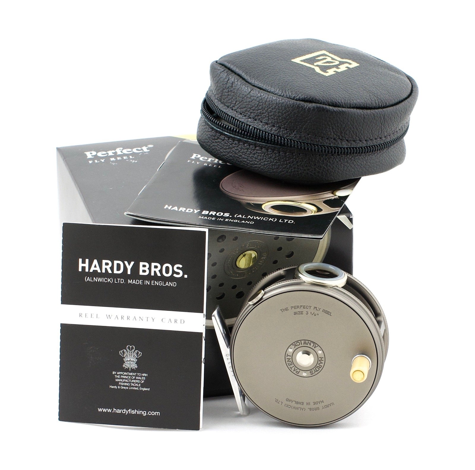 Hardy Perfect 3 1/8" Fly Reel - Grey (2009 Reissue)