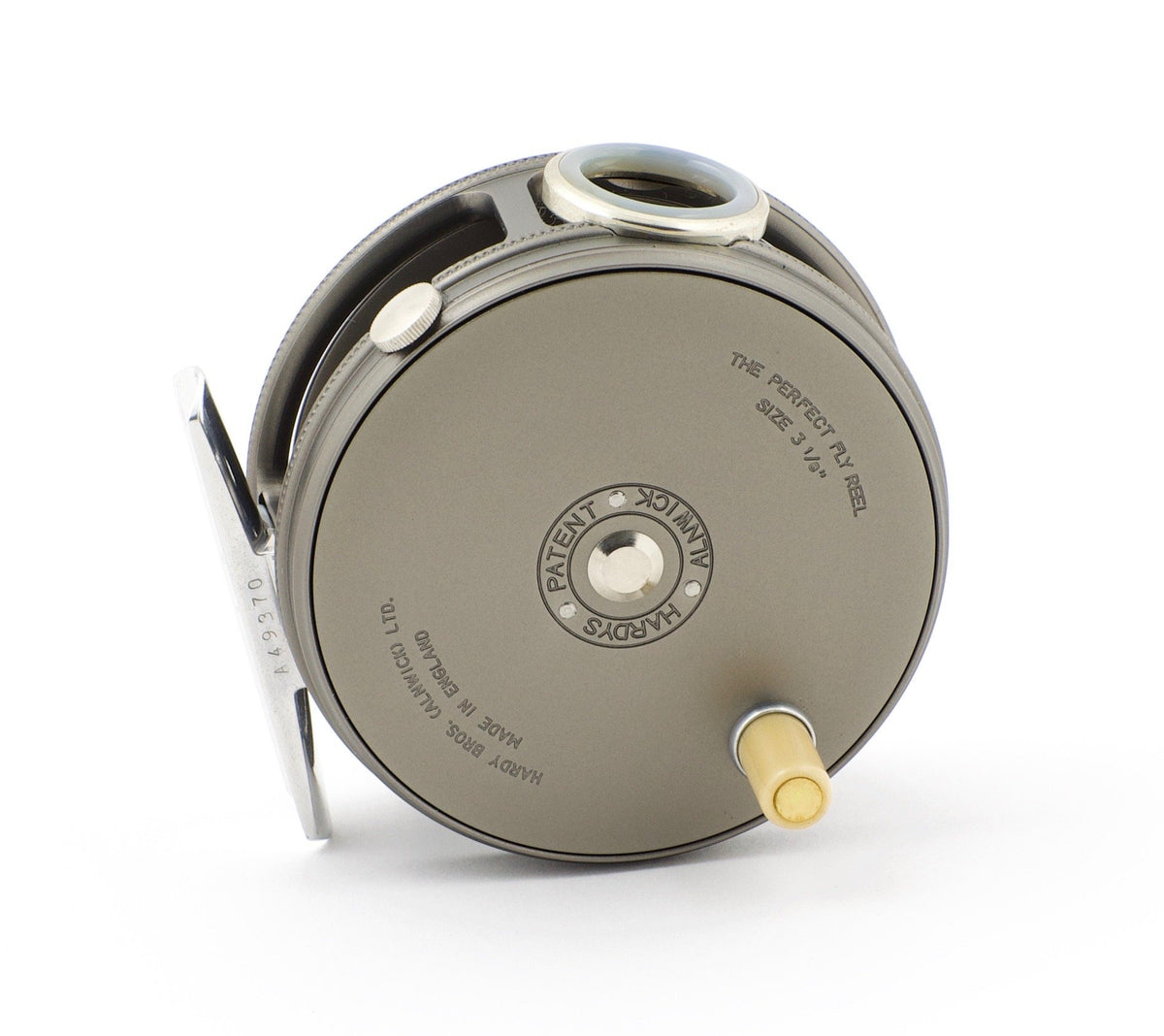 Hardy Perfect 3 1/8" Fly Reel - Grey (2009 Reissue)