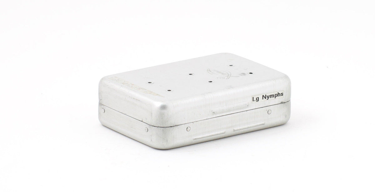 Perrine #68 Fly Box - with vintage flies