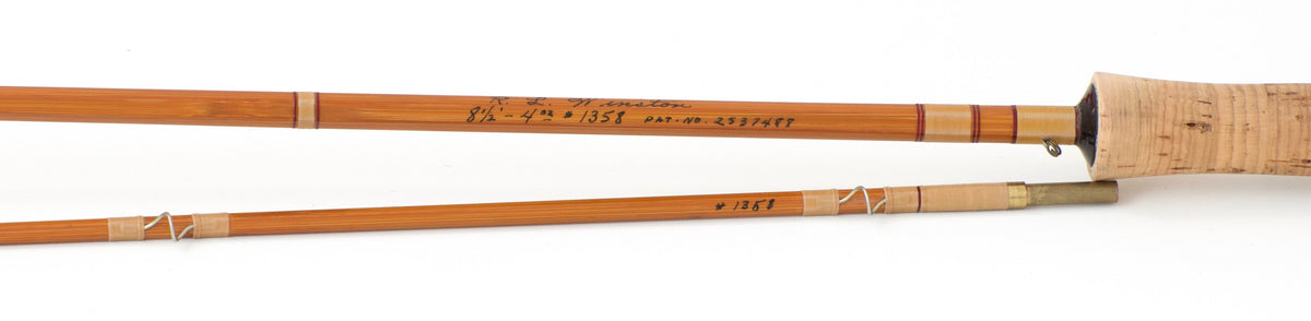 R.L. Winston Bamboo Rod 8'6" 2/1 #5 - handle grip and reel seat detail