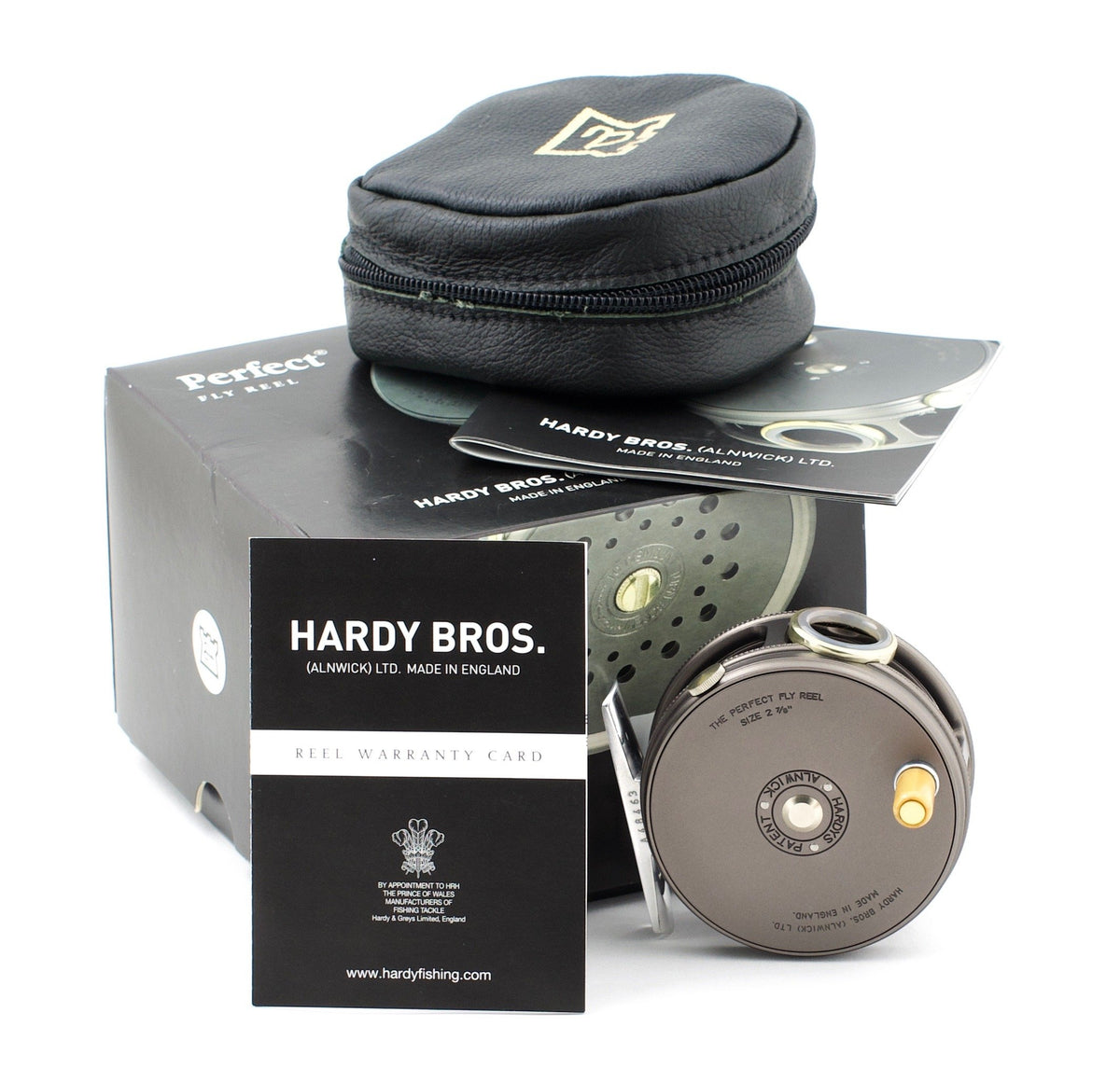Hardy Perfect 2 7/8" Fly Reel - Grey (2009 Reissue)