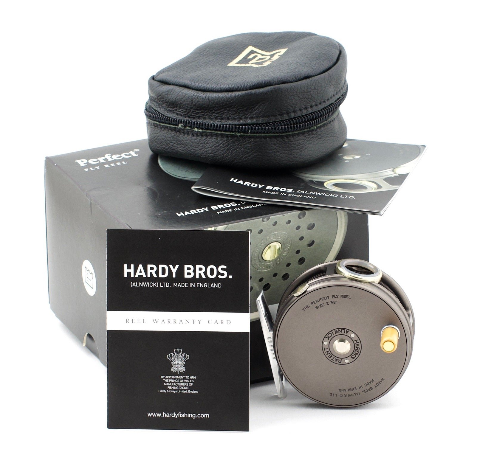Hardy Perfect 2 7/8" Fly Reel - Grey (2009 Reissue)