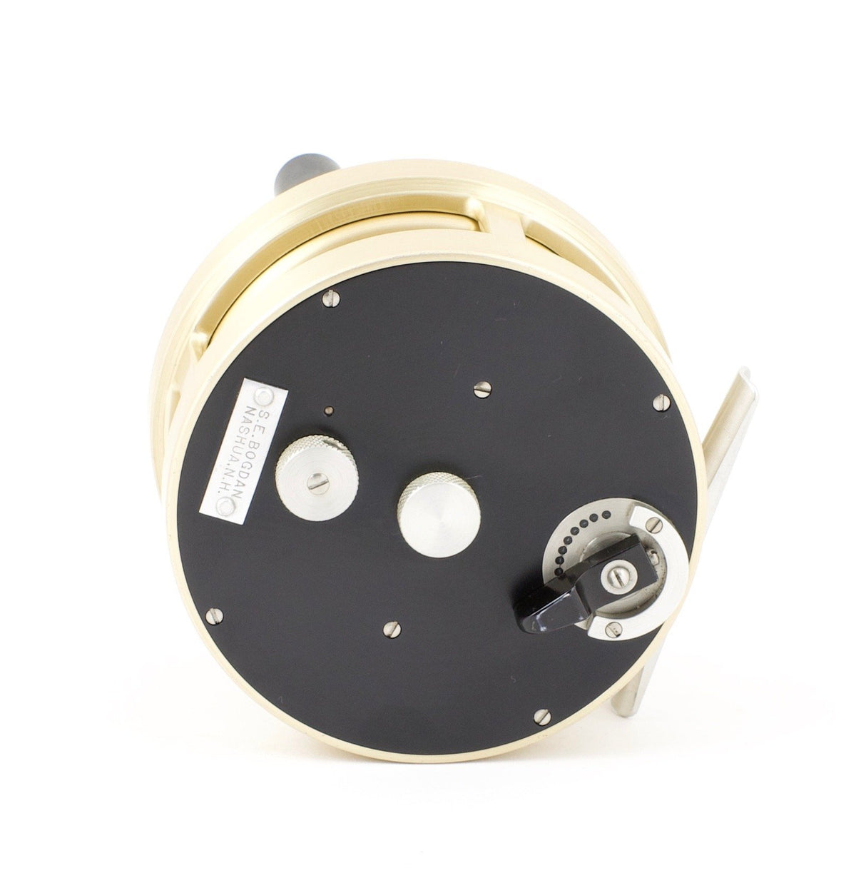 Bogdan Model 1 LG Salmon Fly Reel and Spare Spool - LHW