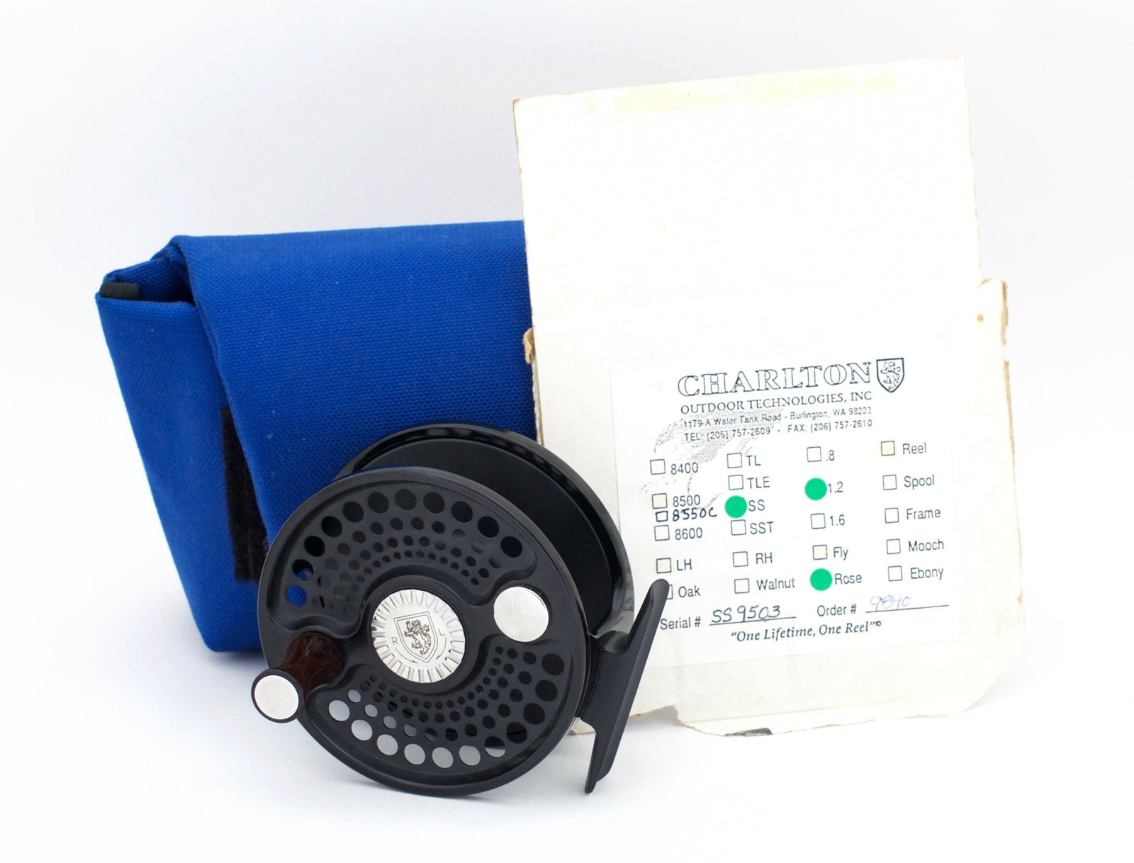 Charlton 8500 1.2 Signature Series Fly Reel - LHW