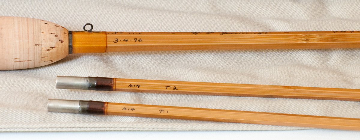 Jennings, Homer -- 7'9 2/2 5wt Bamboo Rod 