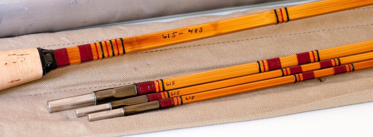 Carlson, Sam - "Thomas Carlson" Quad Bamboo Rod - 8' 3/2 5wt 