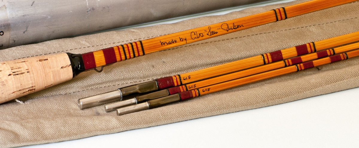 Carlson, Sam - "Thomas Carlson" Quad Bamboo Rod - 8' 3/2 5wt 