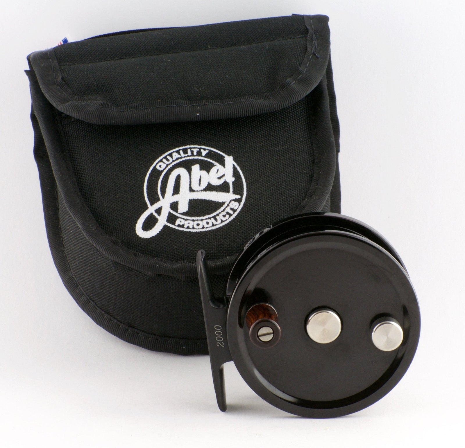 Abel No. 0 fly reel - black (mint)