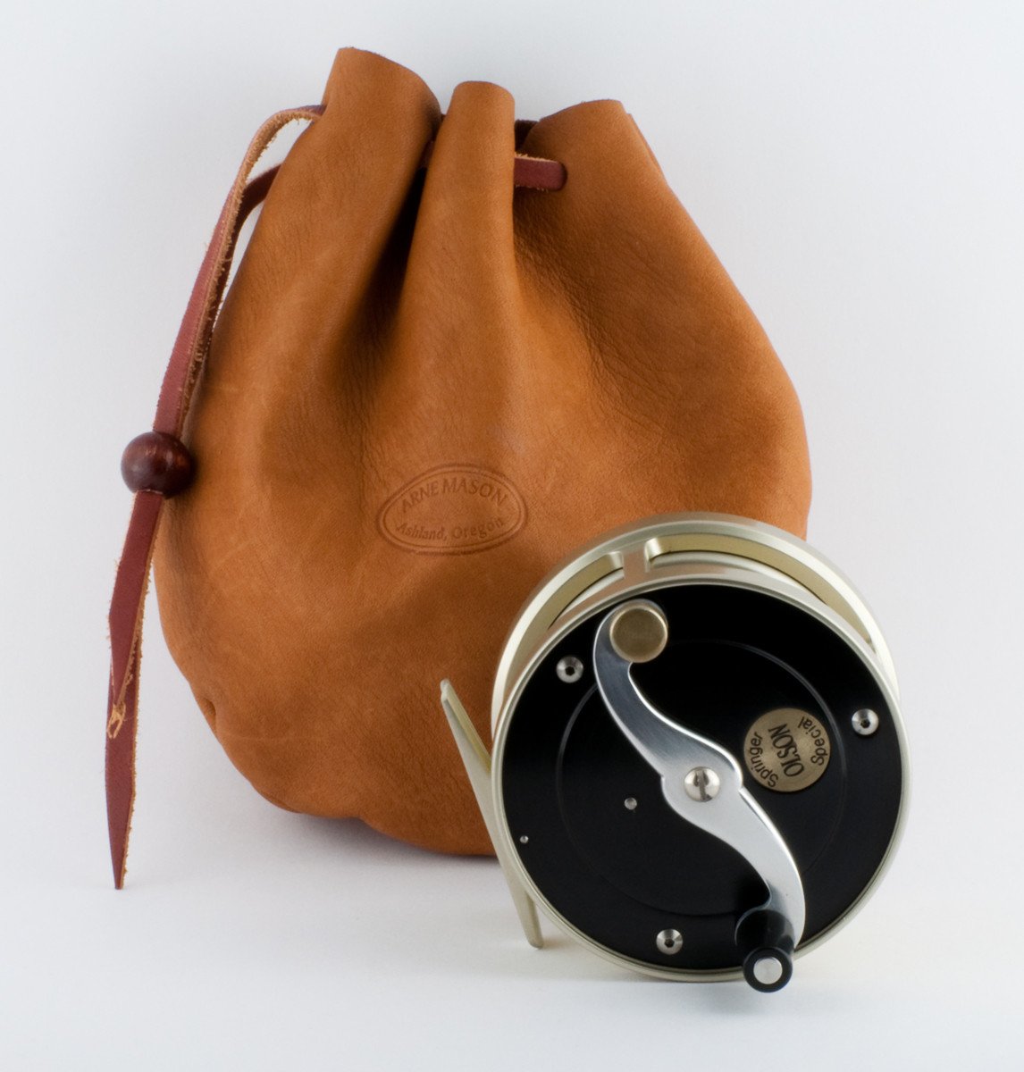 William Olson early "Springer Special" fly reel