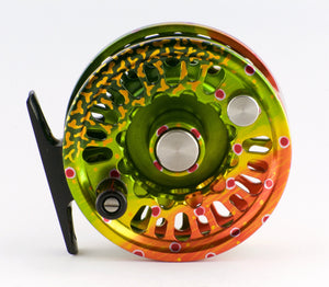 Abel Super 4 fly reel - Brook Trout Graphic