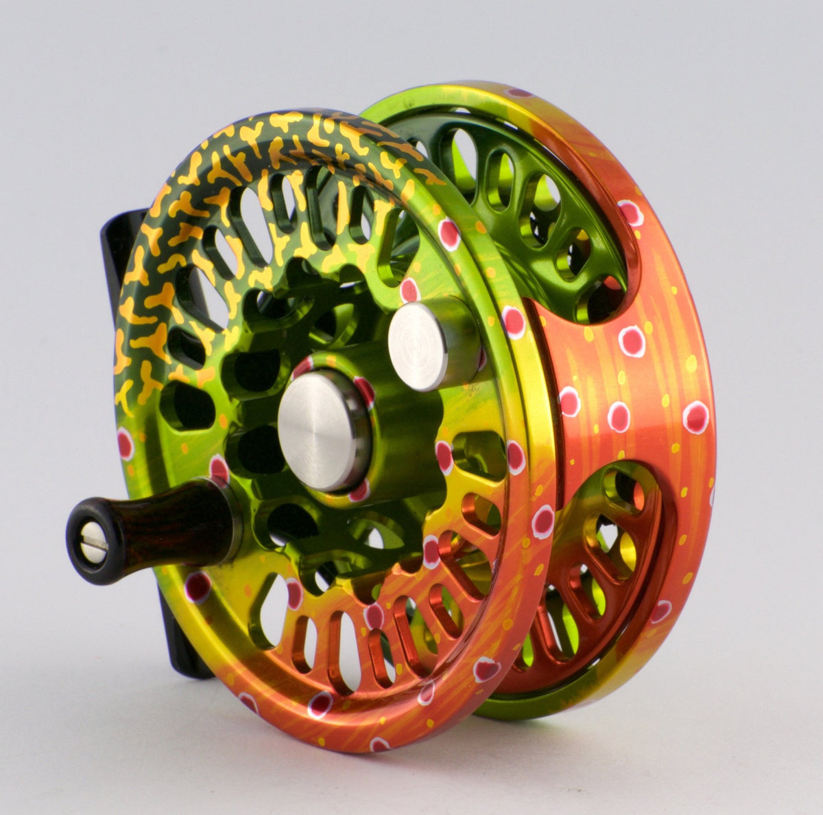 Abel Super 4 fly reel - Brook Trout Graphic