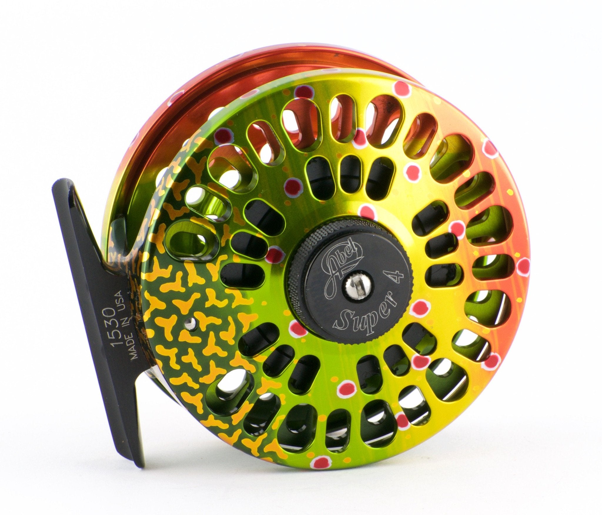 abel super 4n fly reel Abel Super 4 fly reel - Brook Trout Graphic