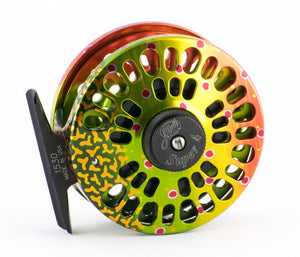 Abel Super 4 fly reel - Brook Trout Graphic